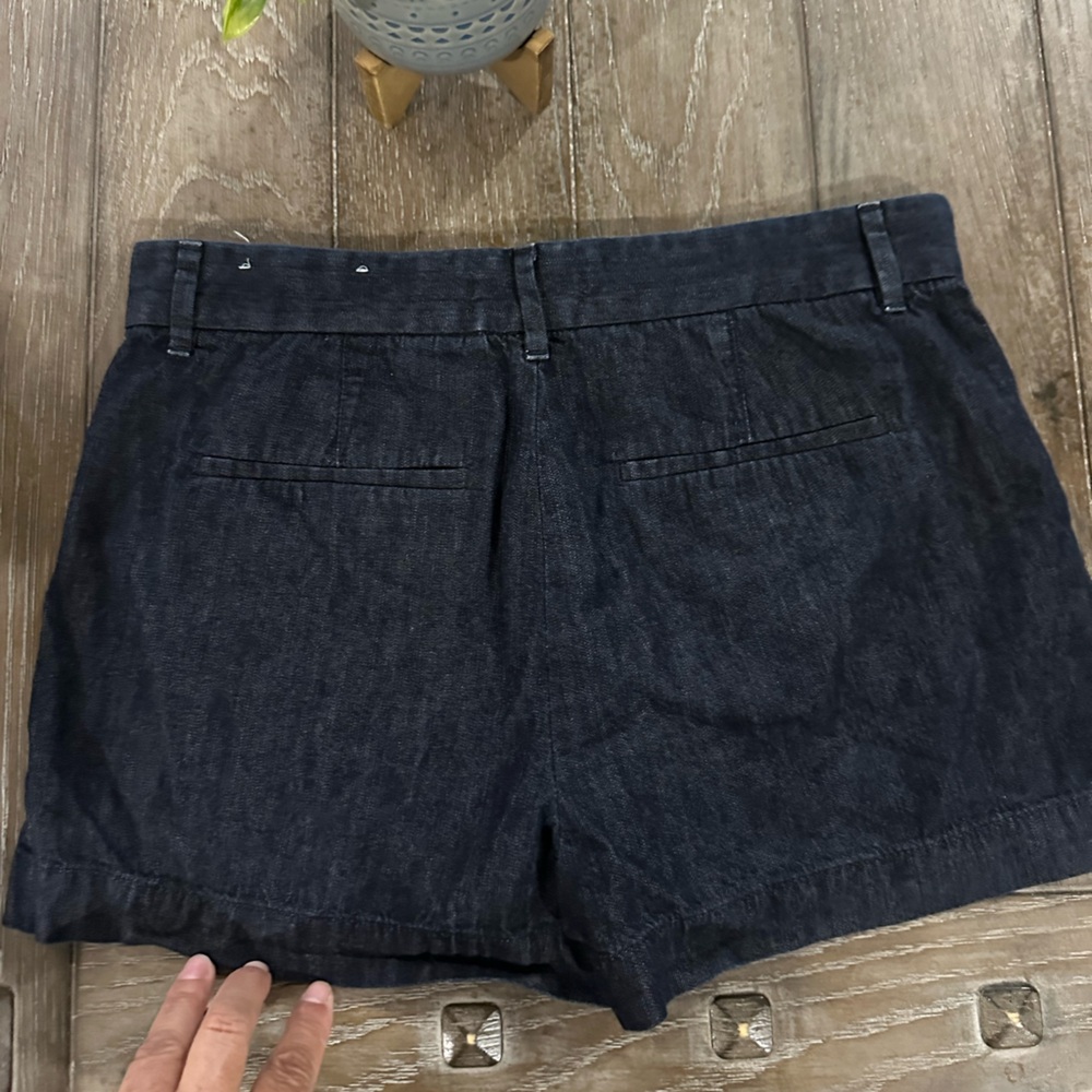 LOFT Indigo Denim Shorts - Picture 5 of 8